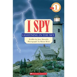 I Spy book cover with lighthouse scene.